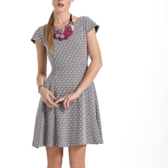 Anthropologie Dresses & Skirts - Anthropologie Maeve Jacquard Circle-Skirt Dress Size Small